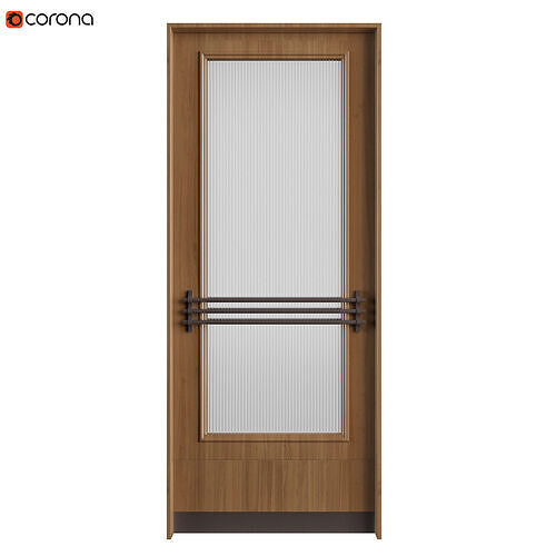 Modern Interior Door 3D model