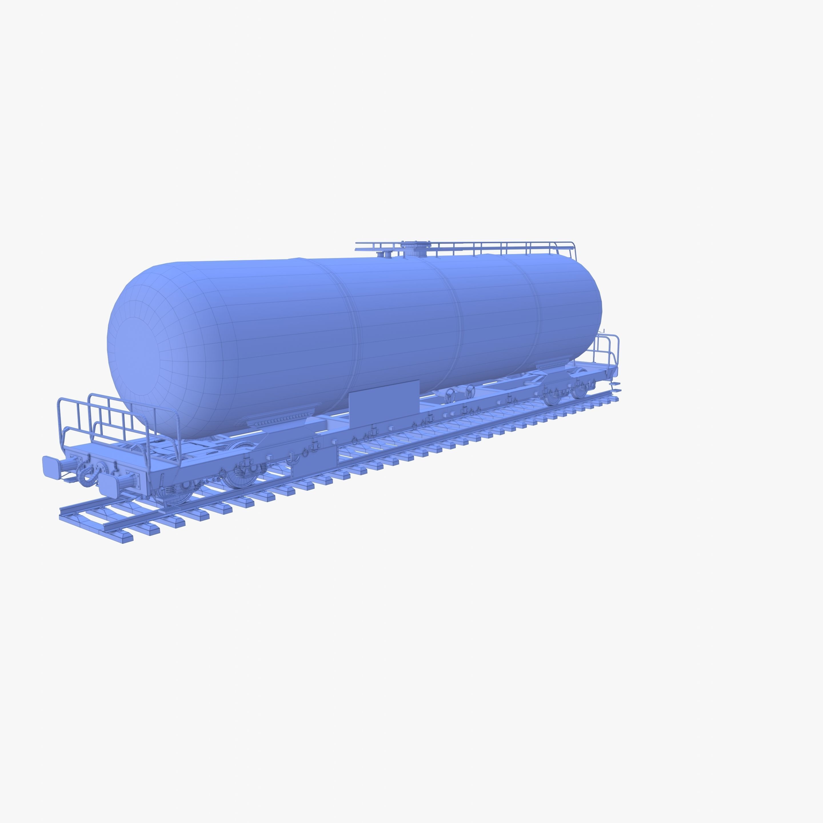 CFR Tanker Rail Car v1 3D model_20