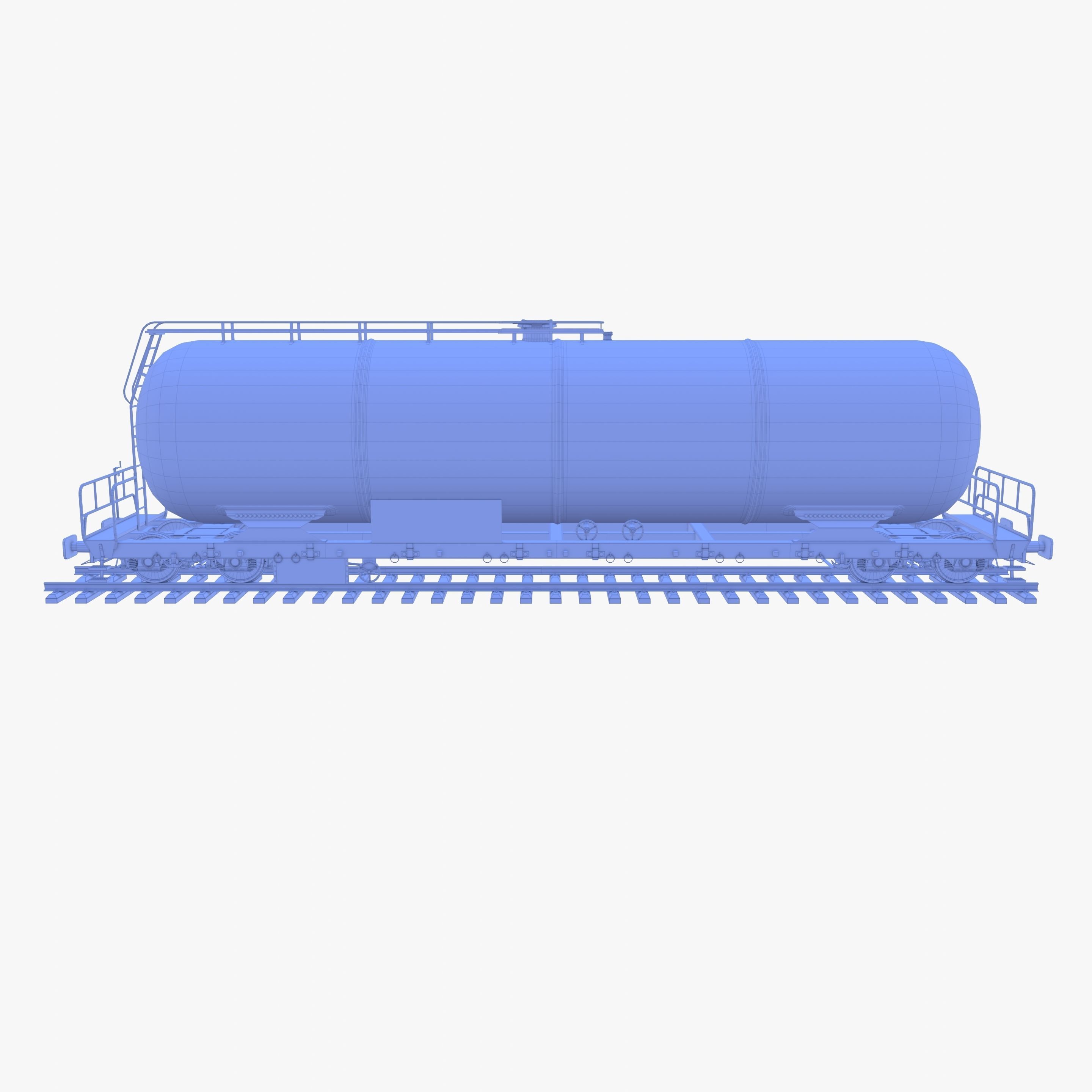 CFR Tanker Rail Car v1 3D model_18
