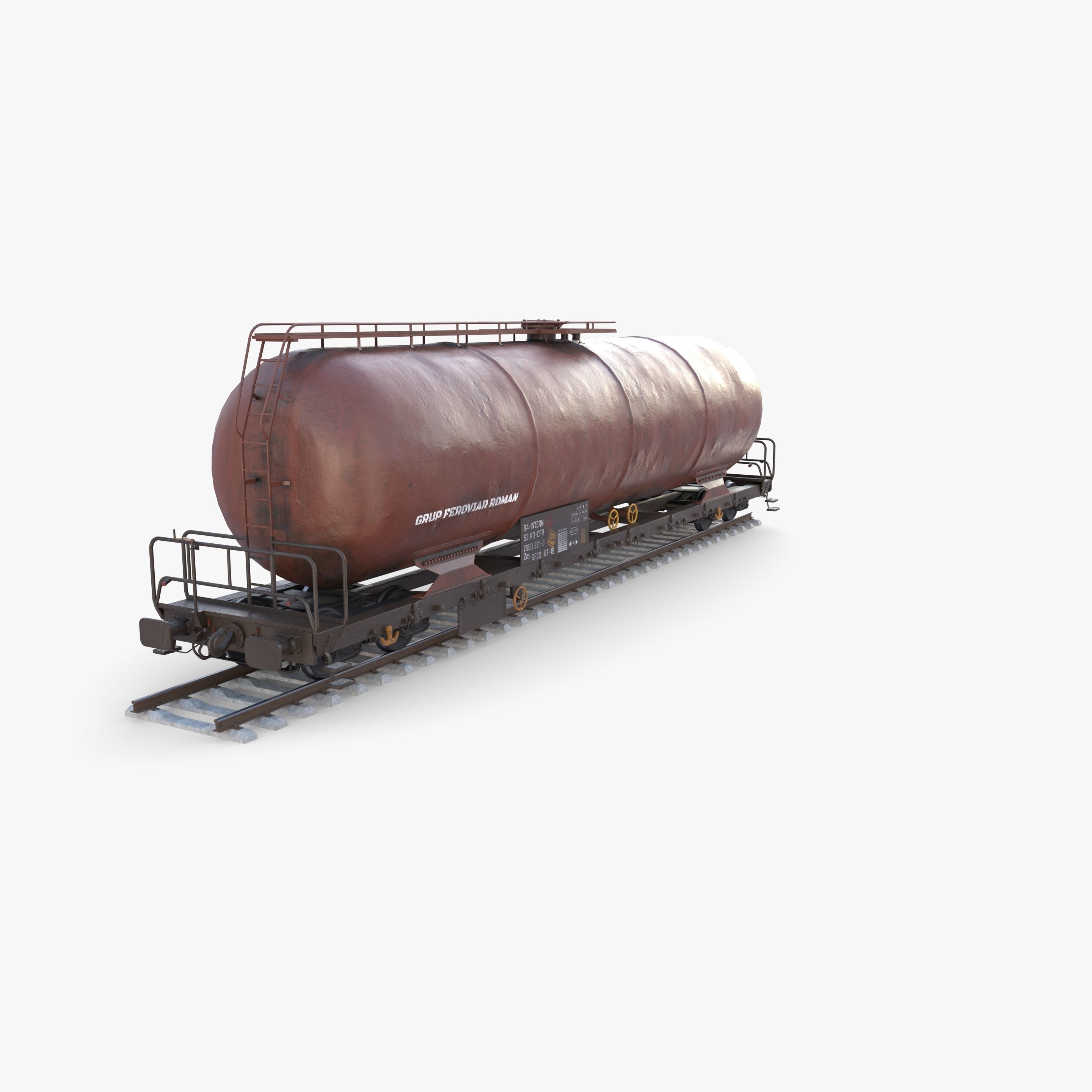 CFR Tanker Rail Car v1 3D model_1