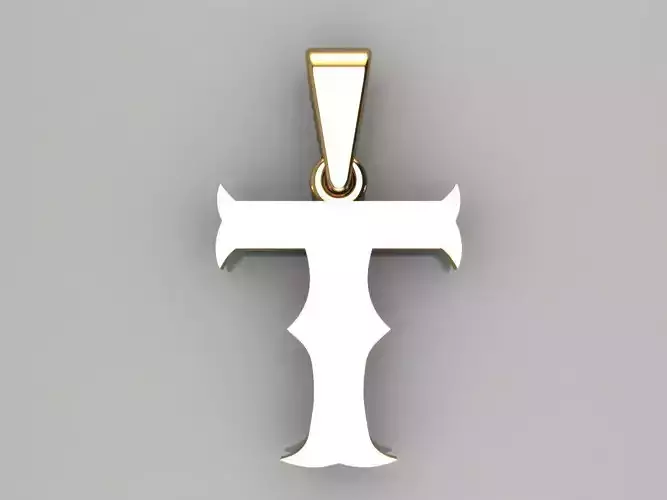 T alphabate pendant 
