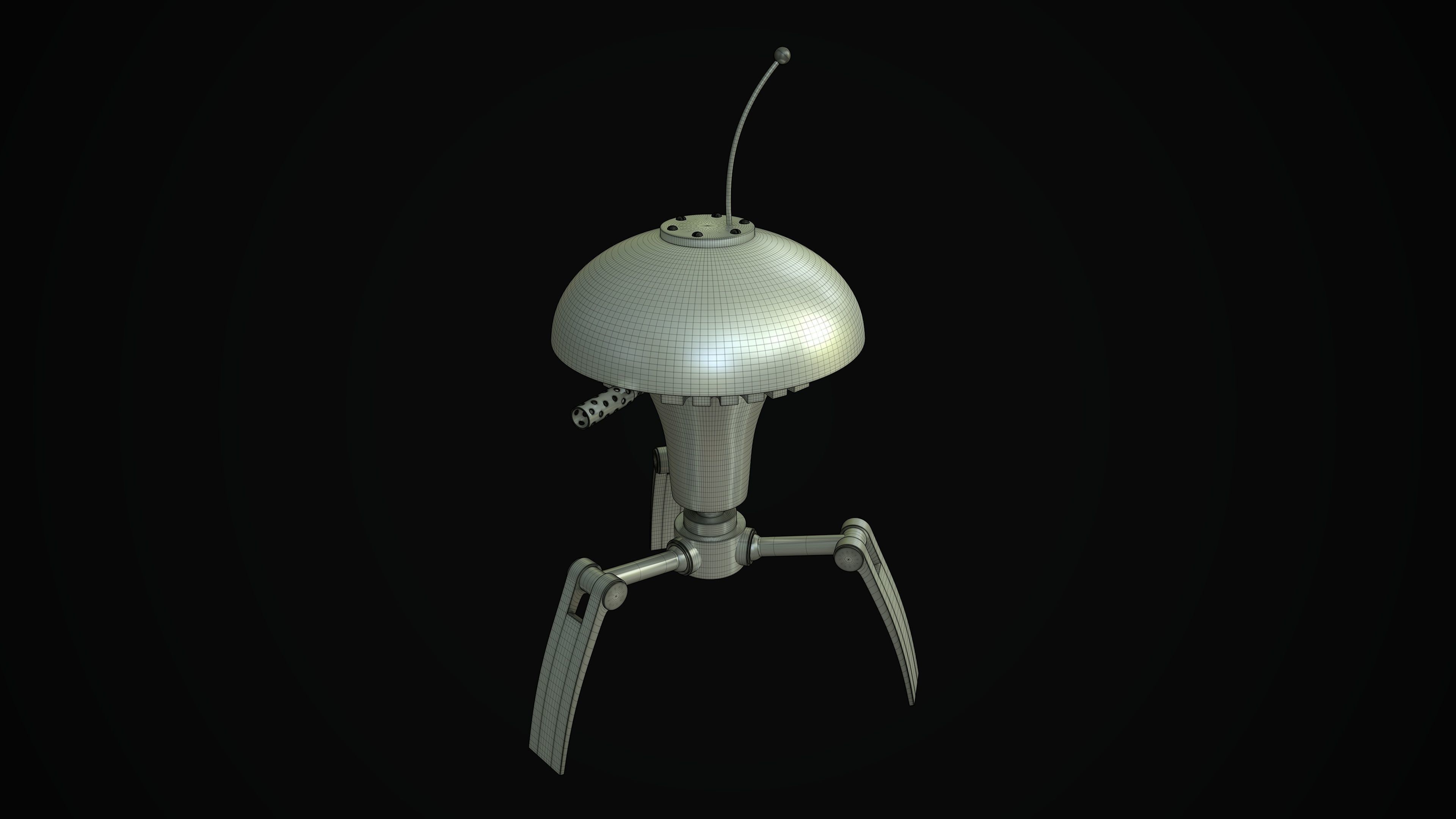 Robot perimetr defender 3D model_5