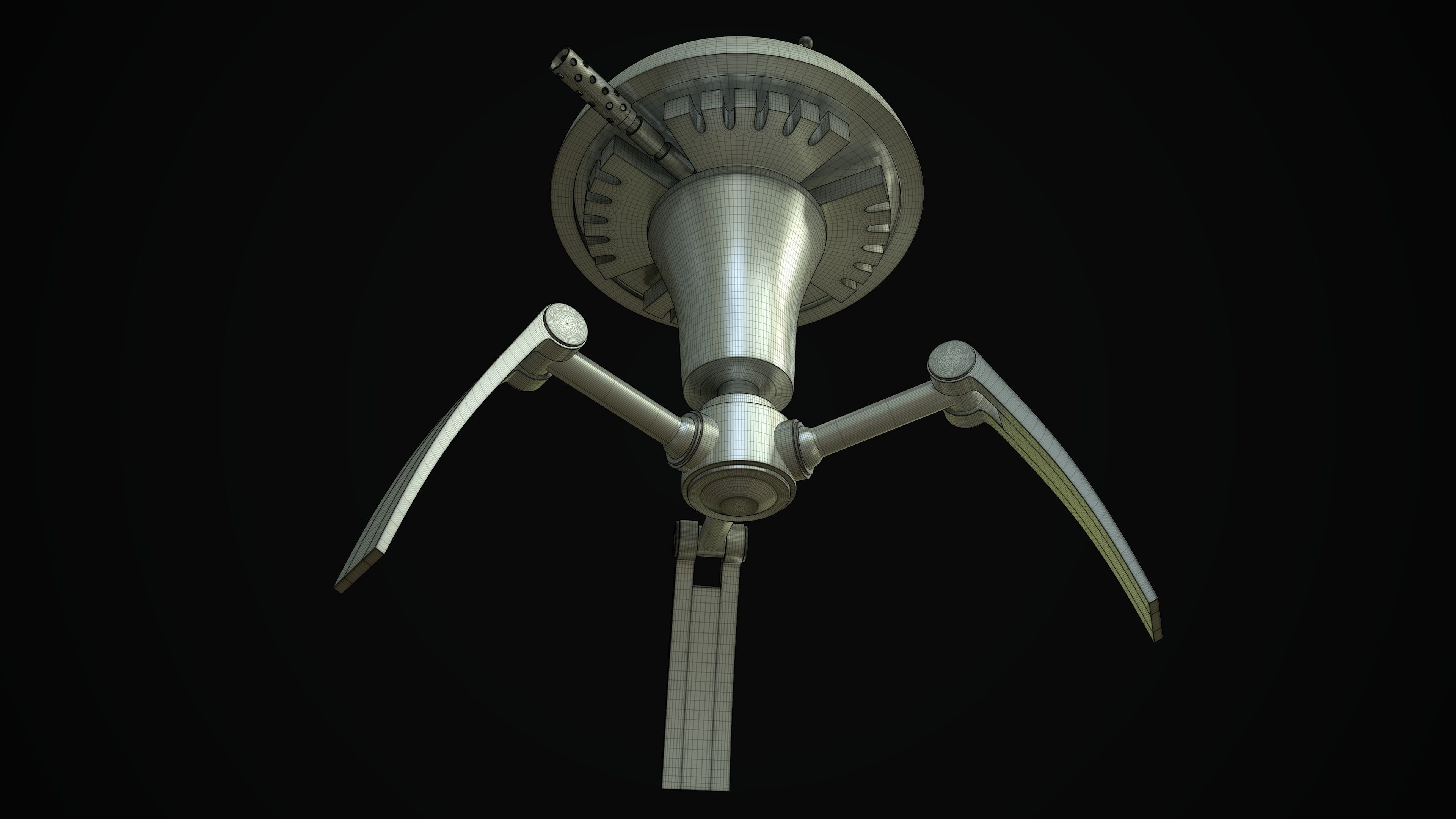 Robot perimetr defender 3D model_4