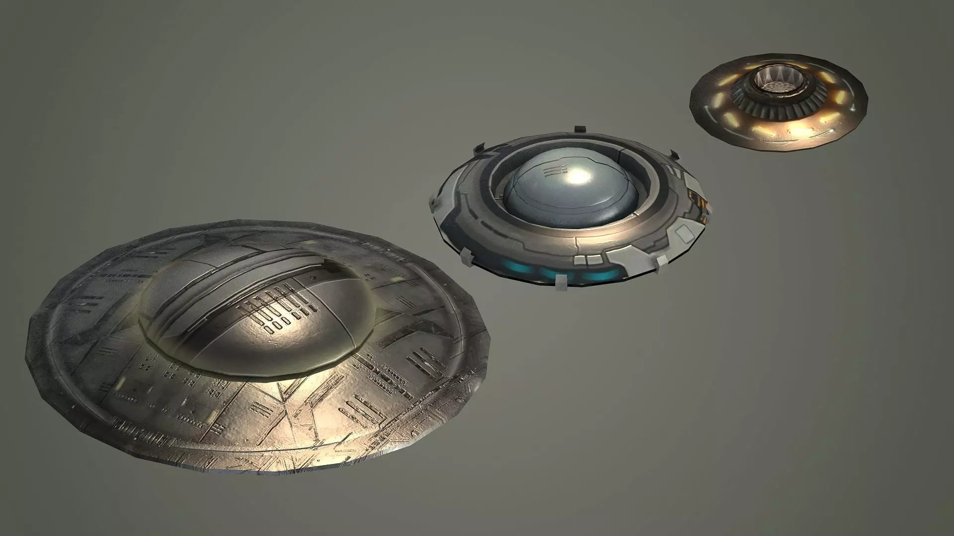 ufo space alien spaceship sci fi ufo spaceship spacecraft  3D model_0