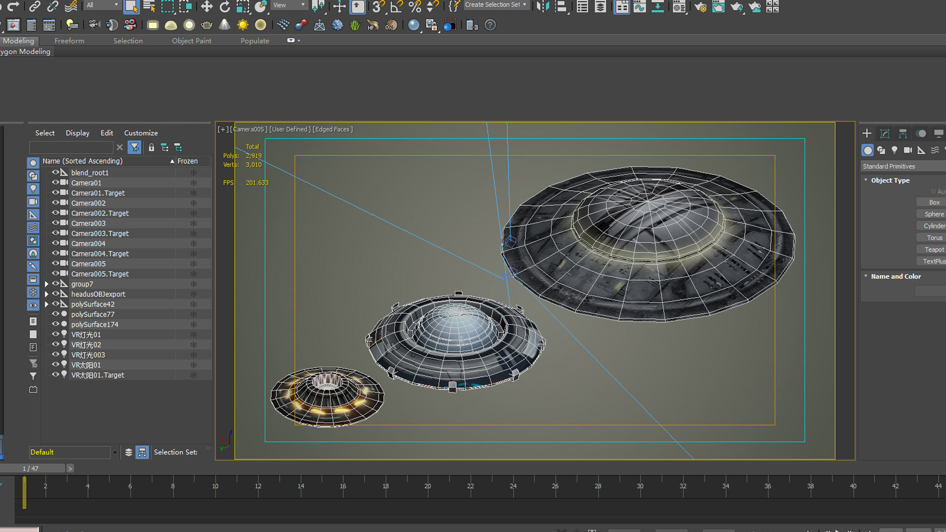 ufo space alien spaceship sci fi ufo spaceship spacecraft  3D model_5