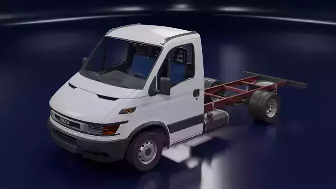 Iveco Daily 1999 chassis 3D model