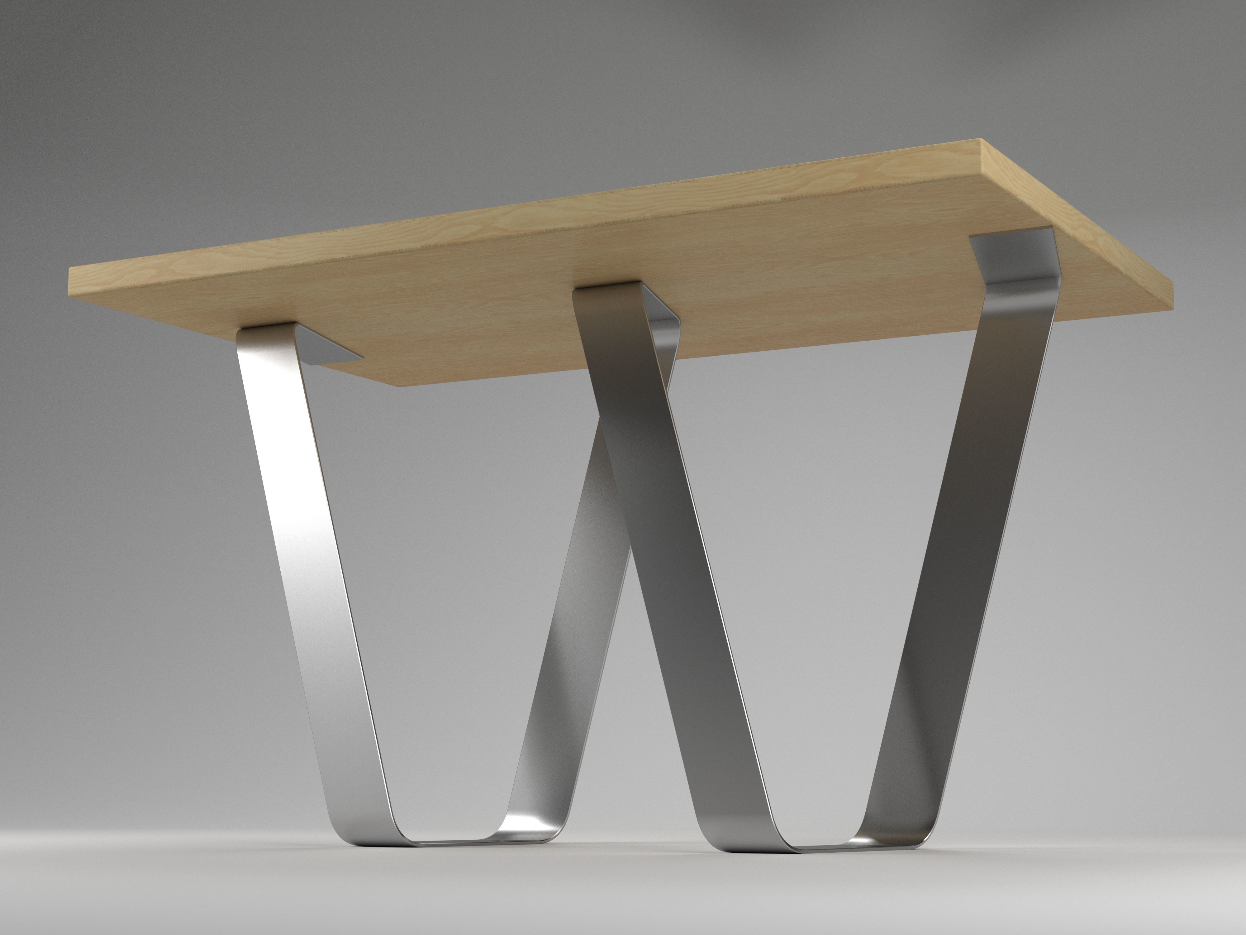 Table W 02 3D model_4
