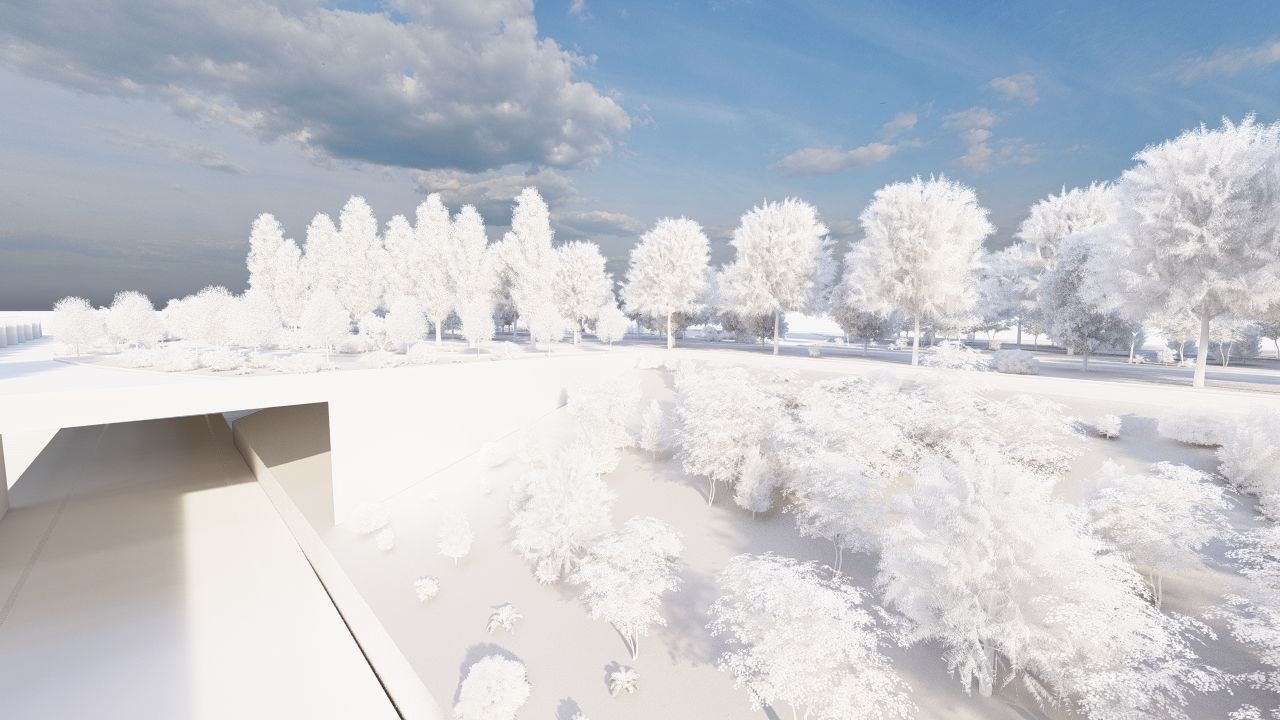 park-public park-Private Park Landscape 3D model_23
