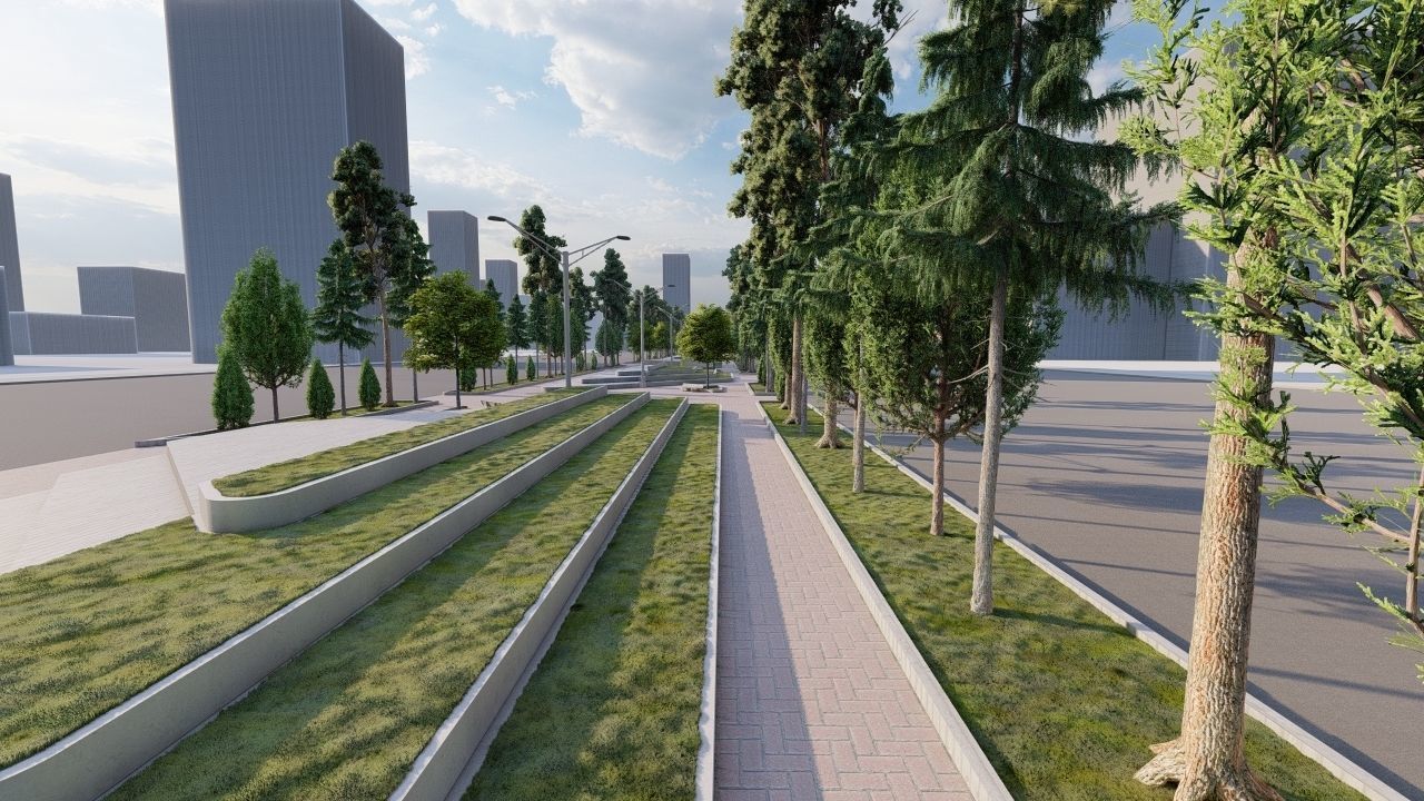 bolvar-park-public bolvar-Private Landscape 3D model_11