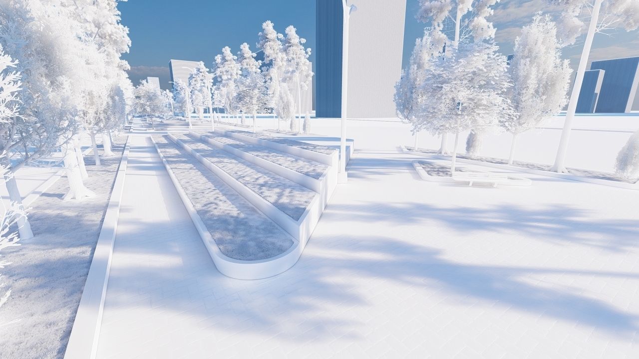 bolvar-park-public bolvar-Private Landscape 3D model_34