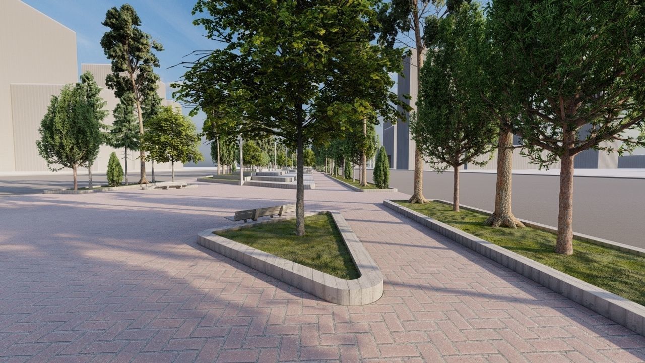 bolvar-park-public bolvar-Private Landscape 3D model_18