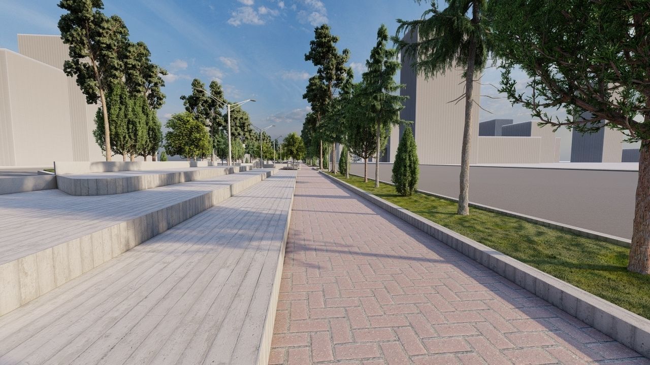 bolvar-park-public bolvar-Private Landscape 3D model_12