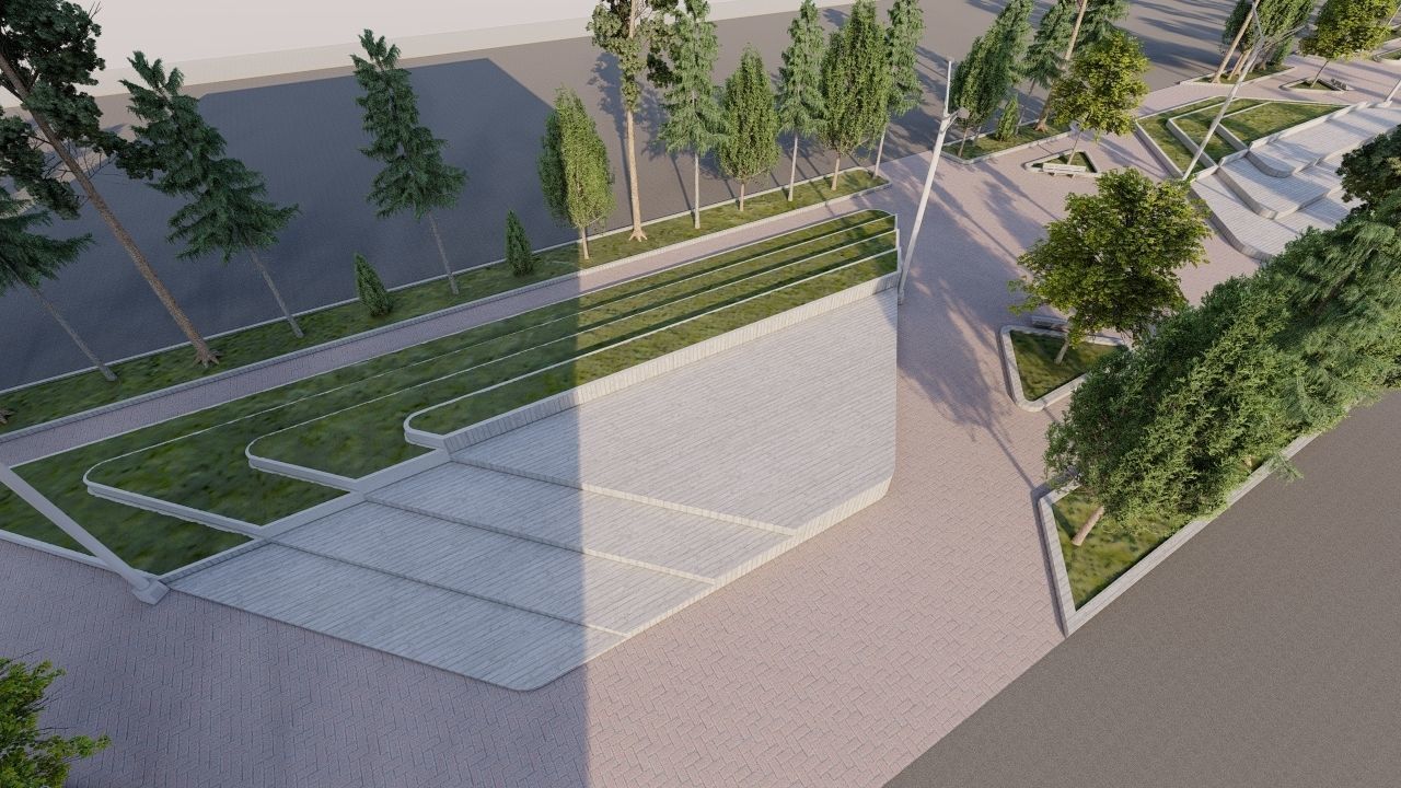 bolvar-park-public bolvar-Private Landscape 3D model_19