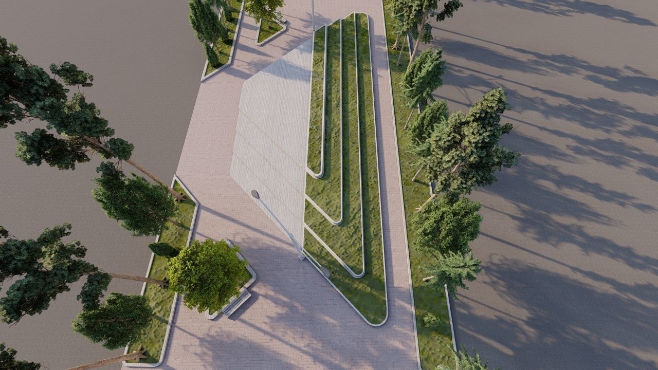 bolvar-park-public bolvar-Private Landscape 3D model_5