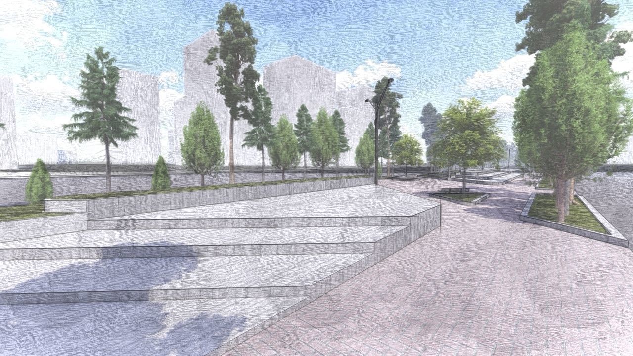 bolvar-park-public bolvar-Private Landscape 3D model_31