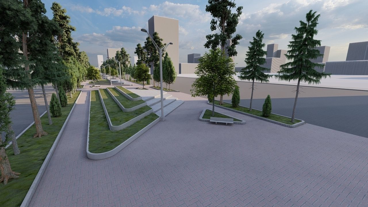 bolvar-park-public bolvar-Private Landscape 3D model_27