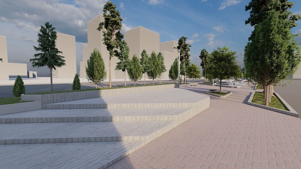 bolvar-park-public bolvar-Private Landscape 3D model_17