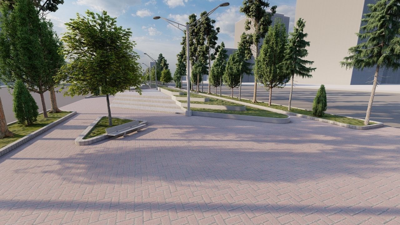 bolvar-park-public bolvar-Private Landscape 3D model_20