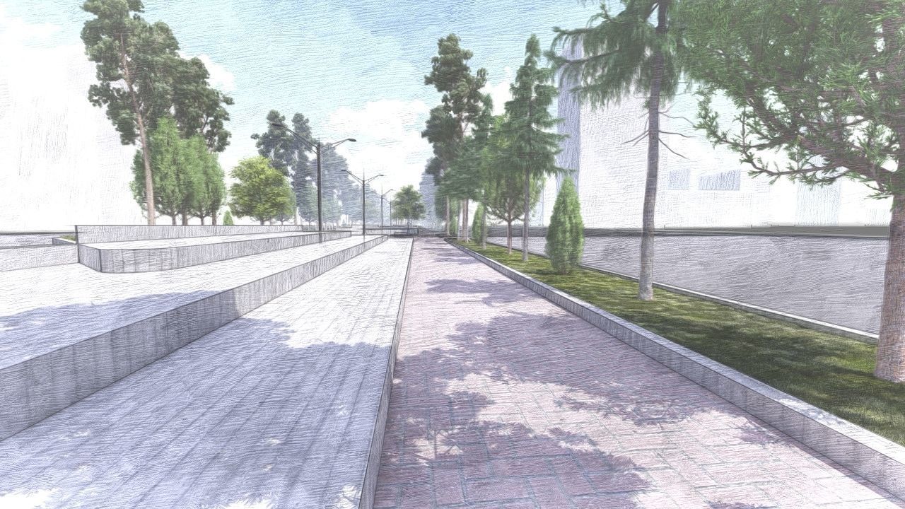 bolvar-park-public bolvar-Private Landscape 3D model_8