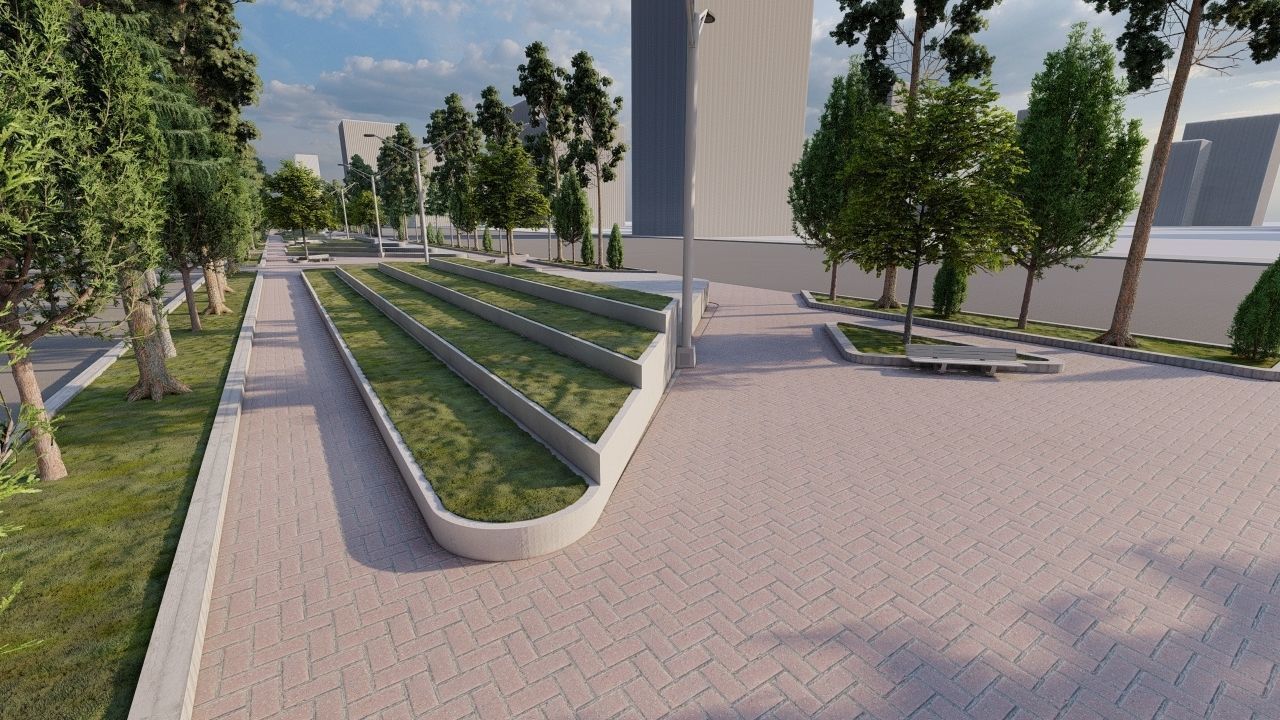 bolvar-park-public bolvar-Private Landscape 3D model_9