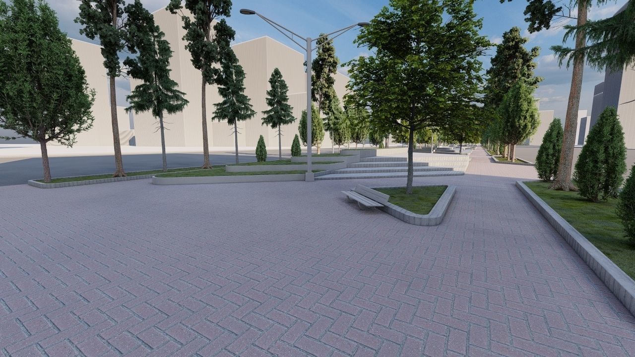 bolvar-park-public bolvar-Private Landscape 3D model_6