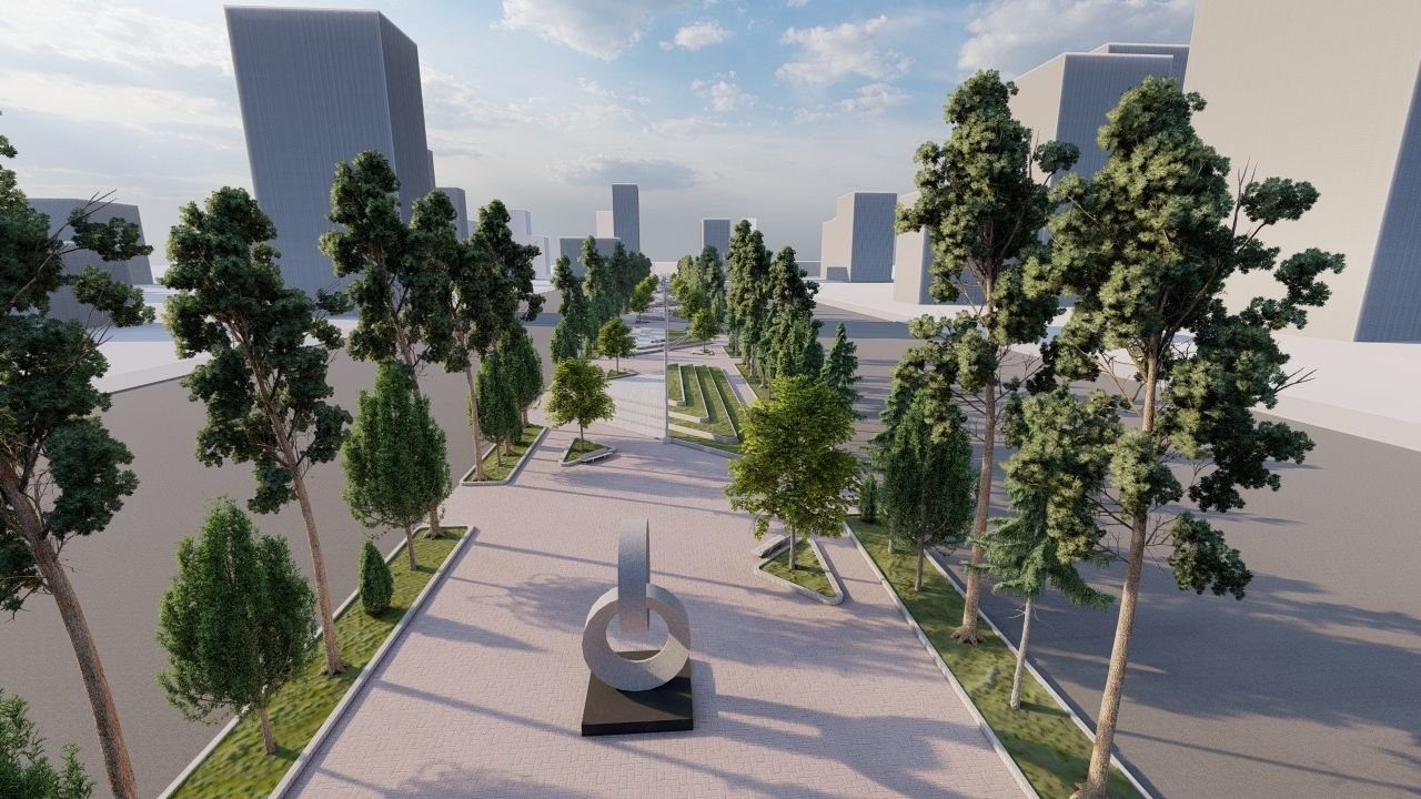 bolvar-park-public bolvar-Private Landscape 3D model_7