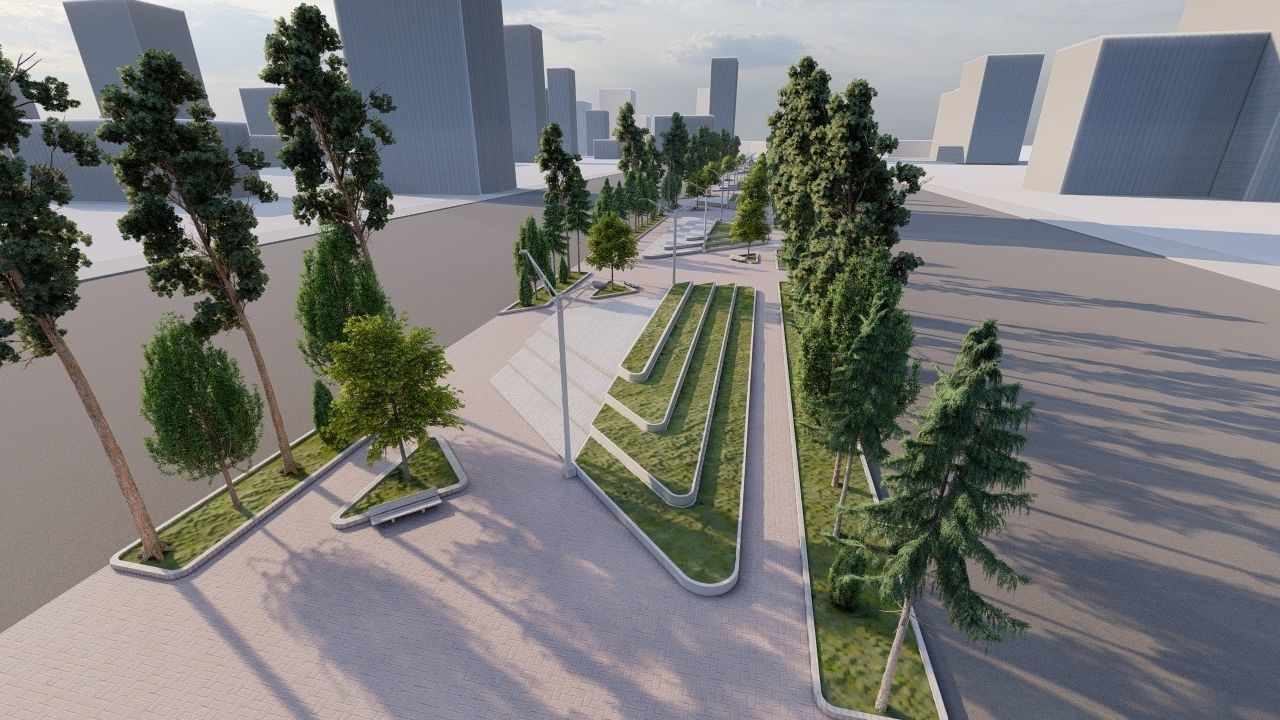 bolvar-park-public bolvar-Private Landscape 3D model_1
