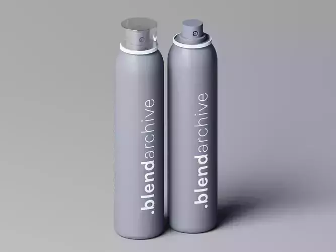 Cosmetic Spray 3D Model