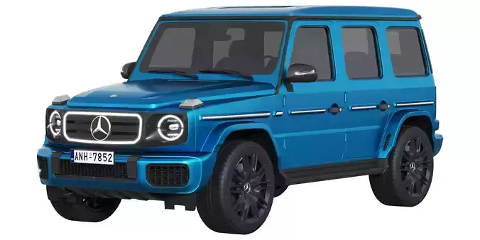 Mercedes-Benz G580 with EQ Technology 3D model