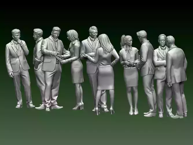 people 3D print model
