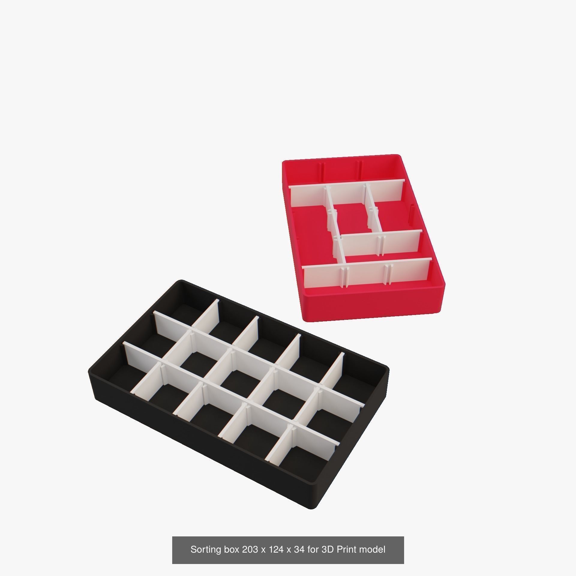 Sorting Box Collection for 3D Printing  _4