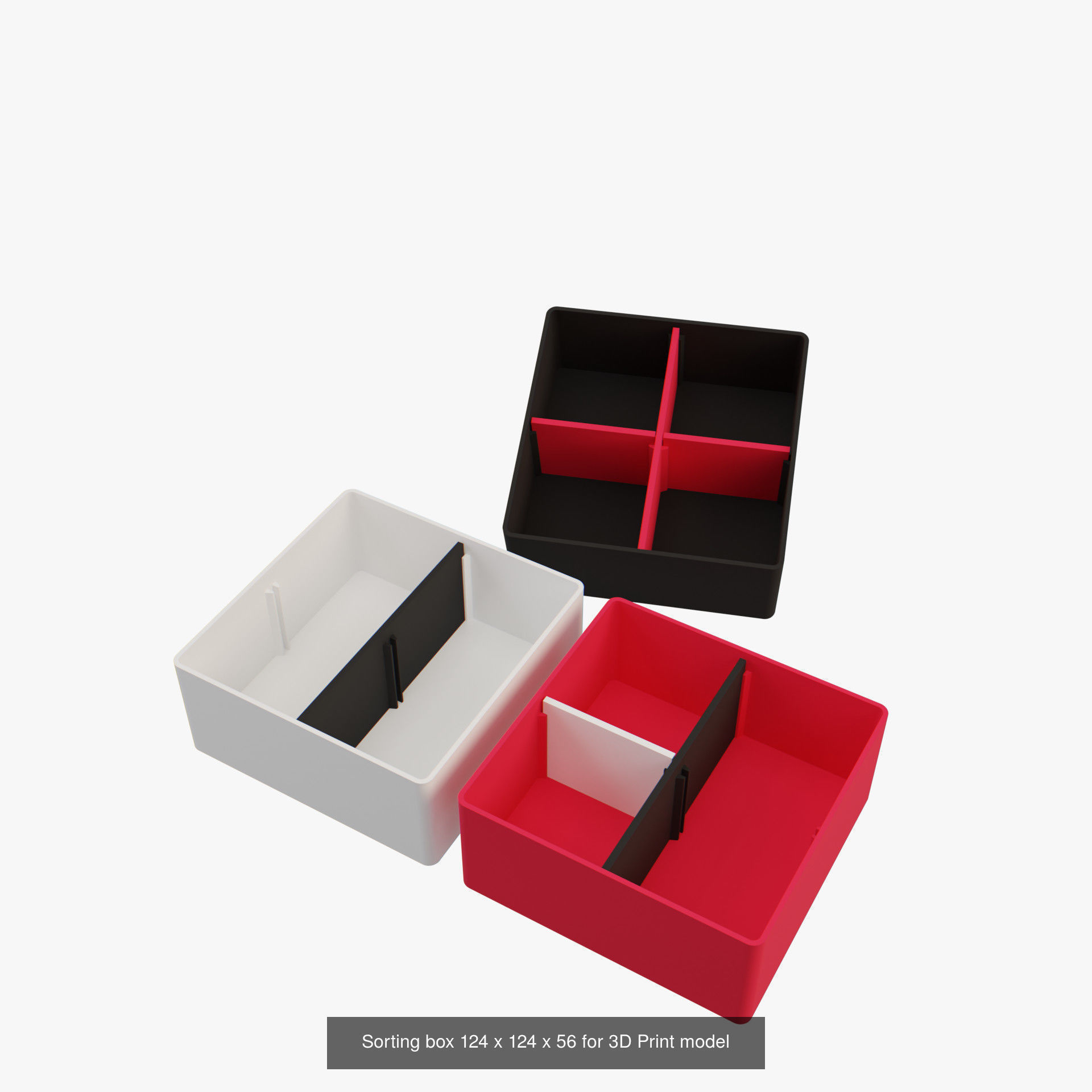 Sorting Box Collection for 3D Printing  _3