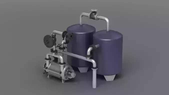 steampunk boiler industrial machine mechanism old pipe 