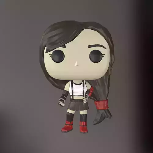 Funko Tifa - Final Fantasy 3D print model