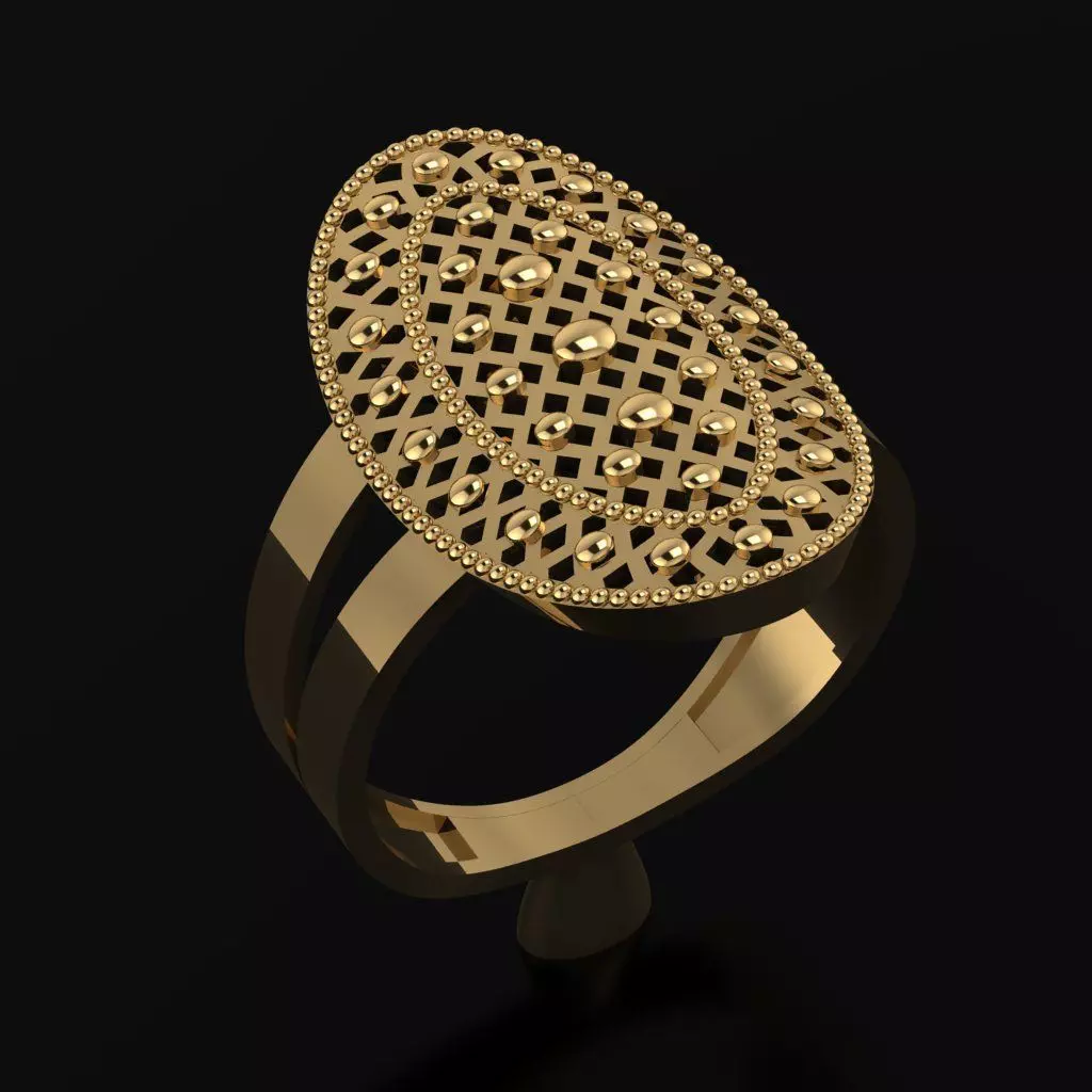 RING SIZE 18 NEW MODEL -GOLD PARK 3D print model_0