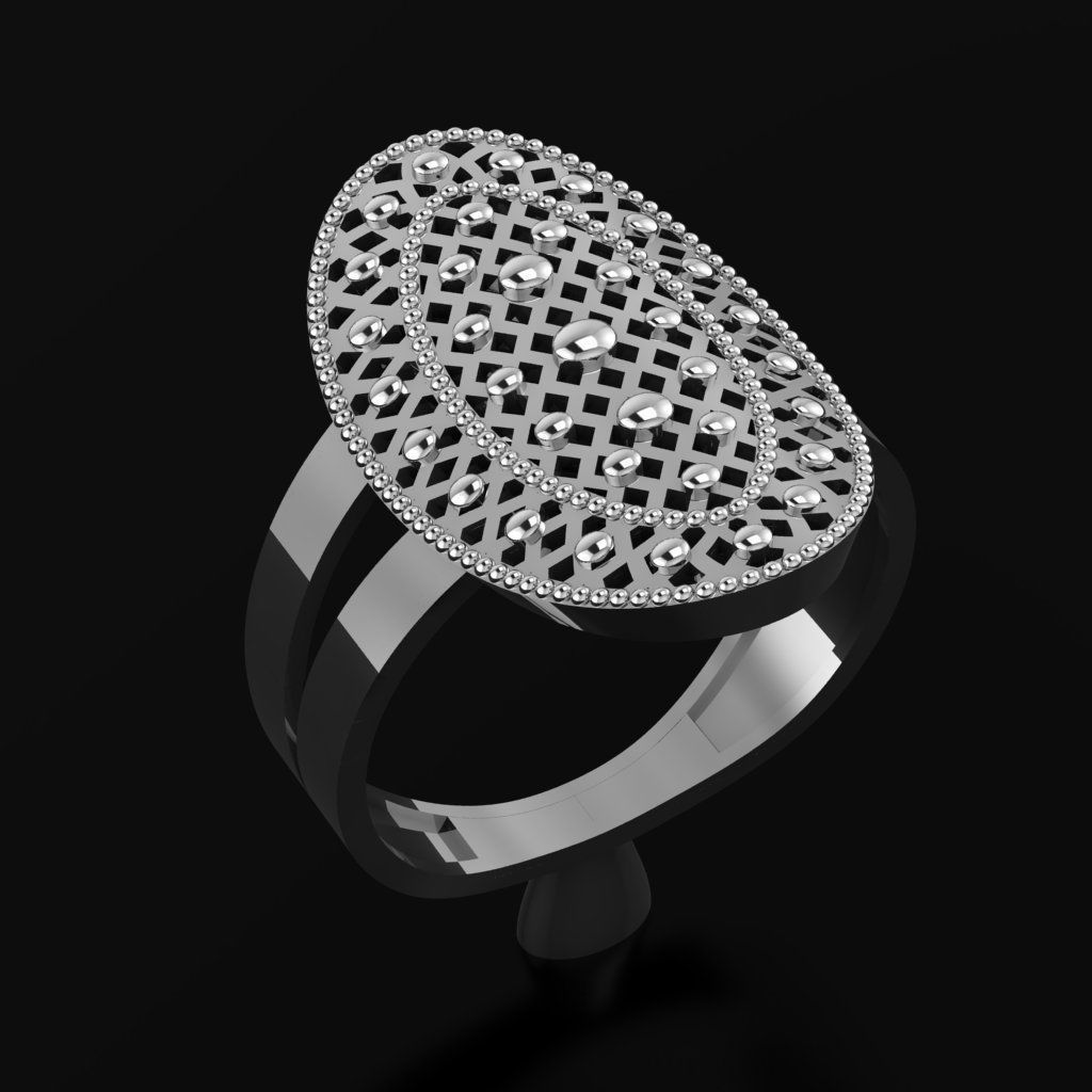 RING SIZE 18 NEW MODEL -GOLD PARK 3D print model_1
