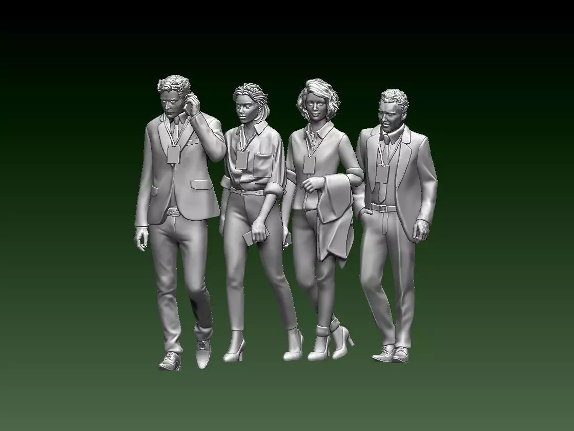 people 3D print model_0