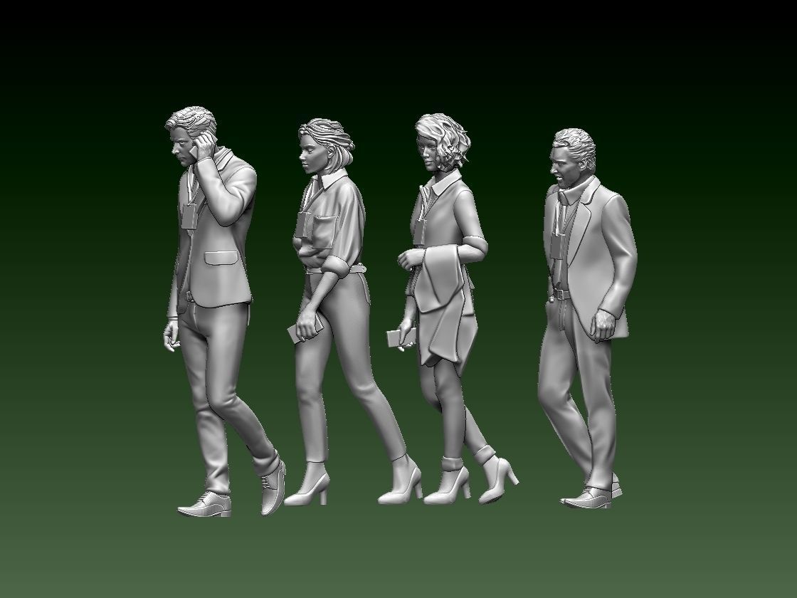 people 3D print model_10