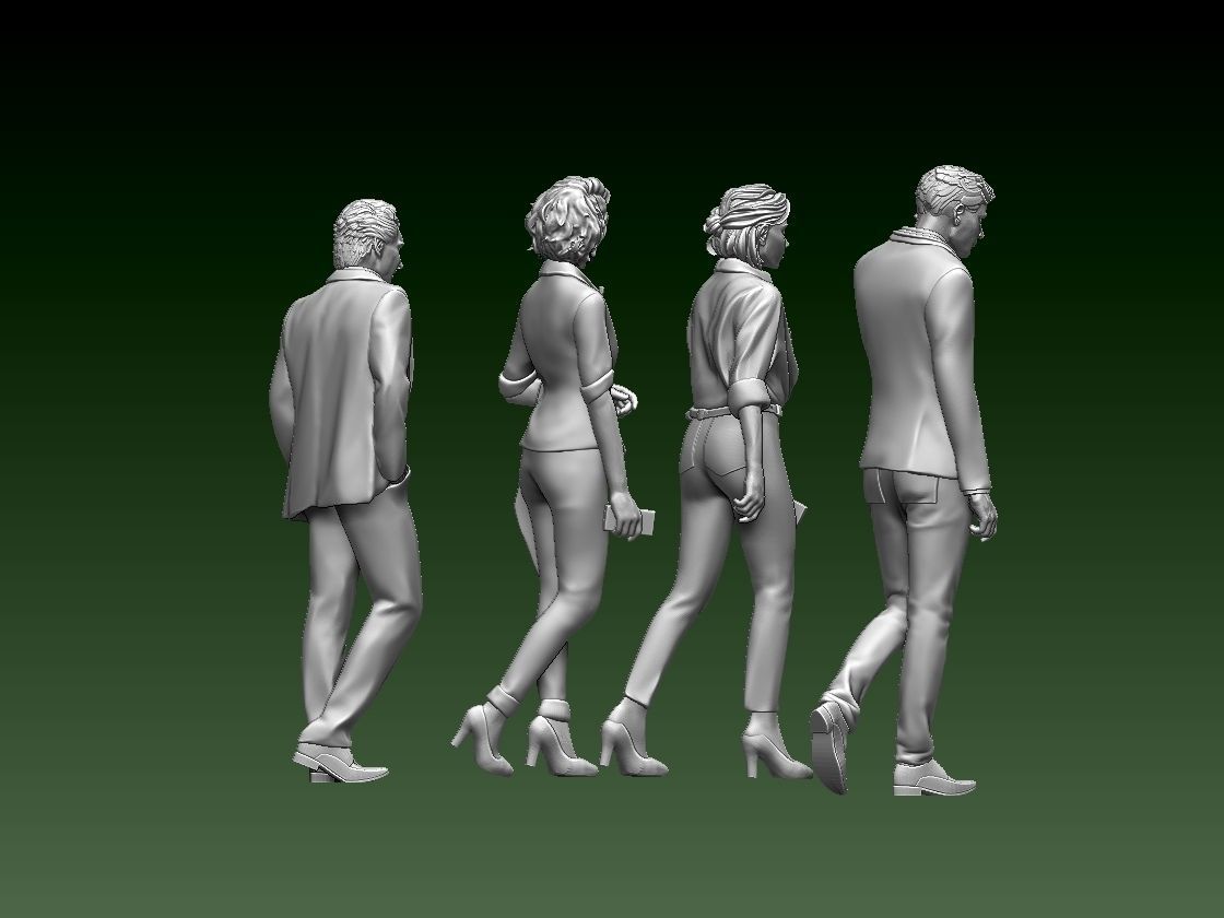 people 3D print model_14
