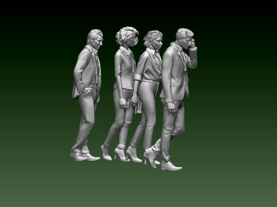 people 3D print model_1