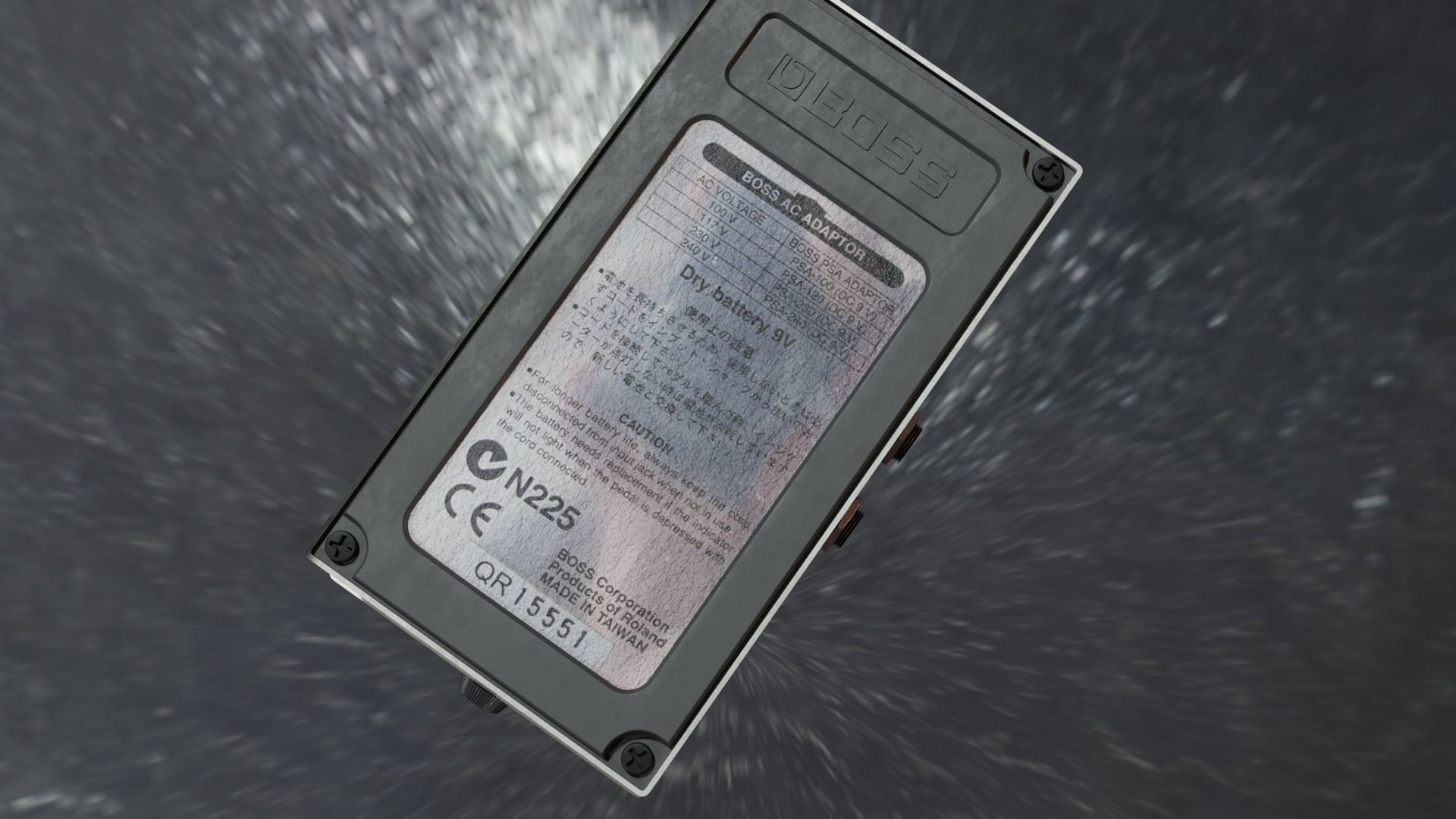 BOSS DD-8 guitar Processor 3D model_5