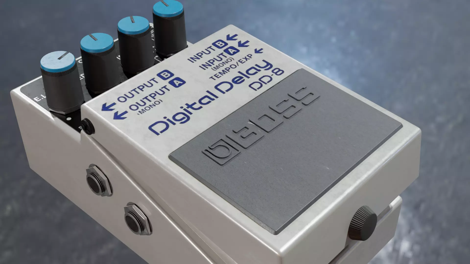 BOSS DD-8 guitar Processor 3D model_0