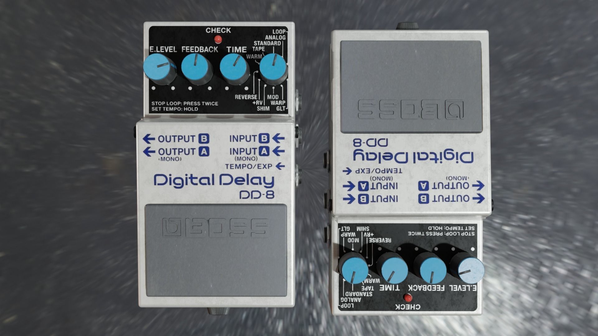 BOSS DD-8 guitar Processor 3D model_6