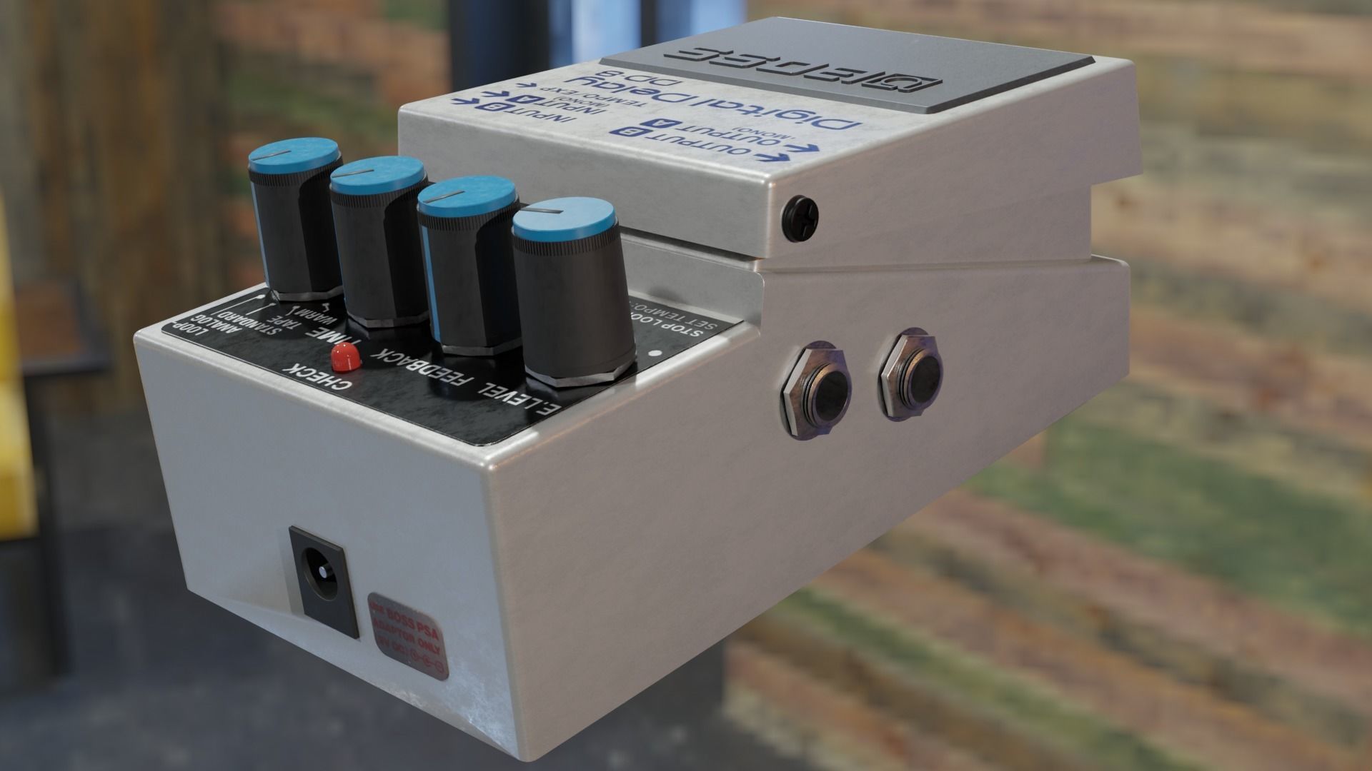 BOSS DD-8 guitar Processor 3D model_9