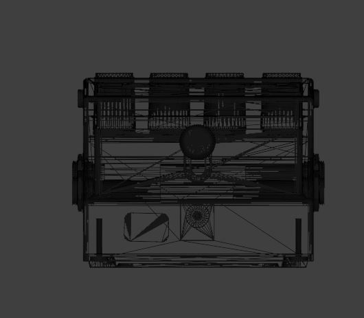BOSS DD-8 guitar Processor 3D model_8
