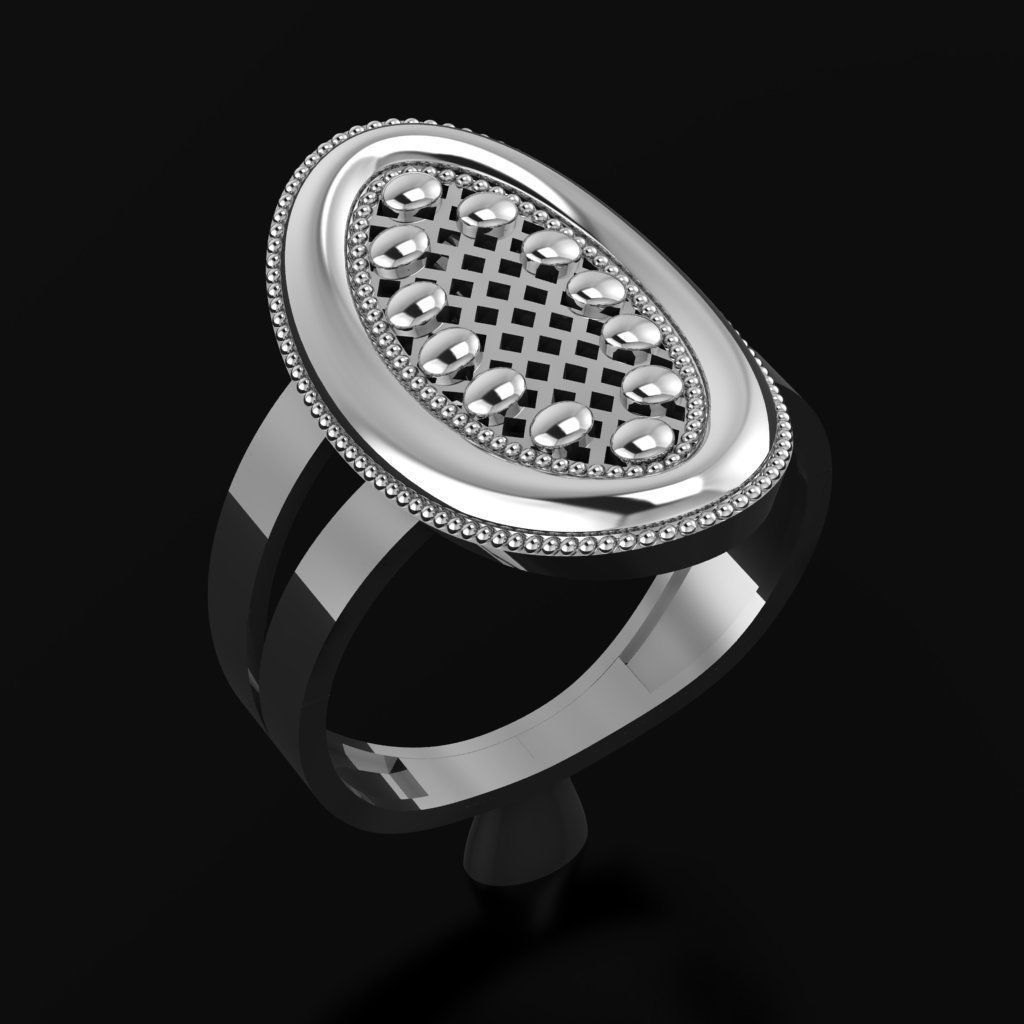 RING SIZE 18 NEW MODEL -GOLD PARK 3D print model_1