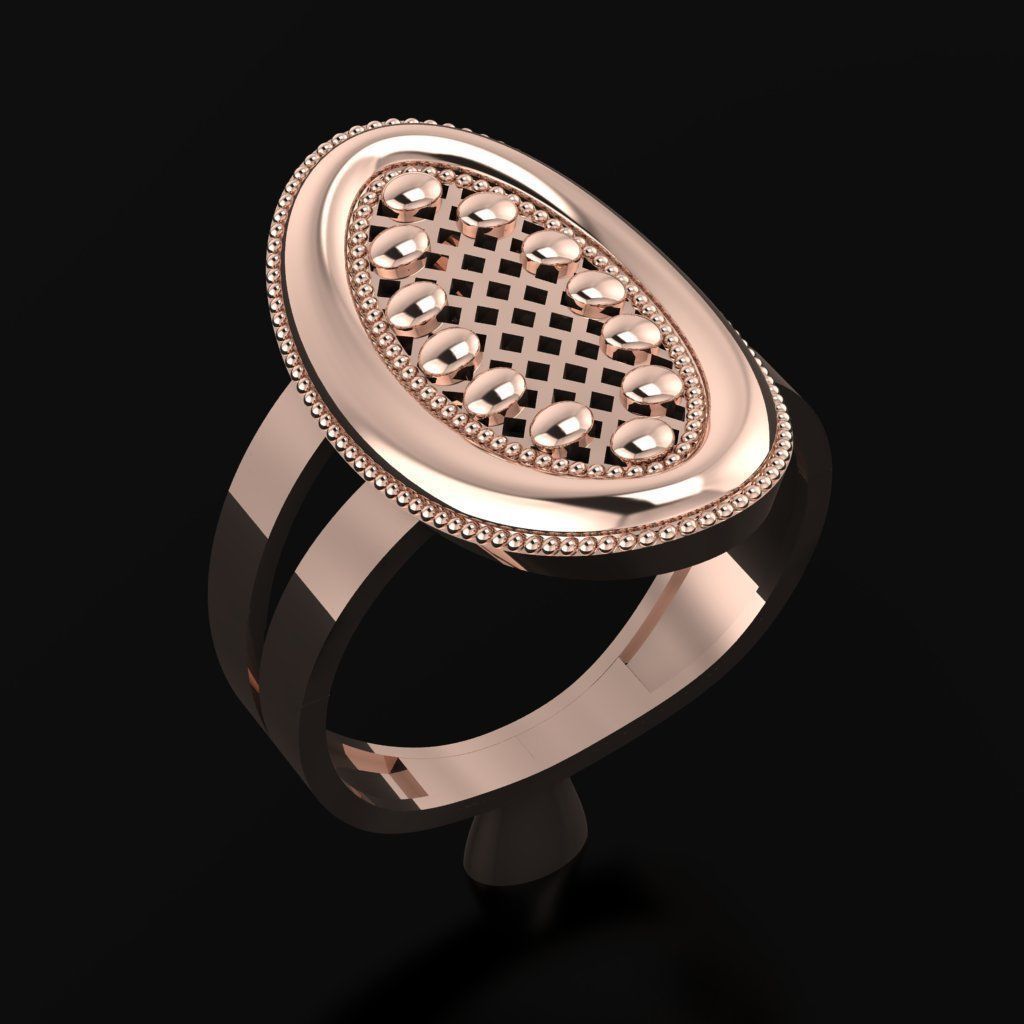 RING SIZE 18 NEW MODEL -GOLD PARK 3D print model_2