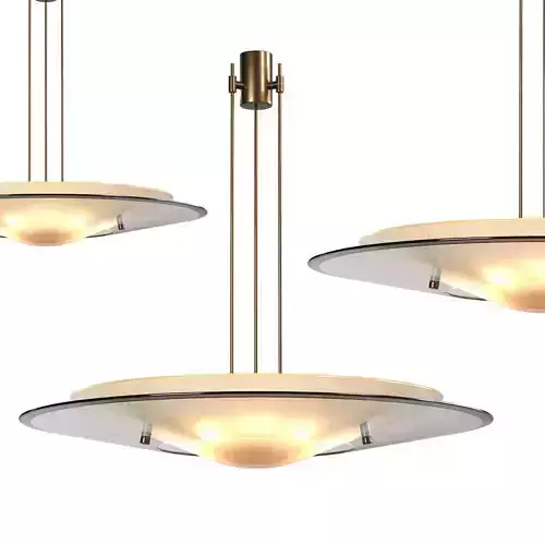 MAX INGRAND FOR FONTANA ARTE CHANDELIER