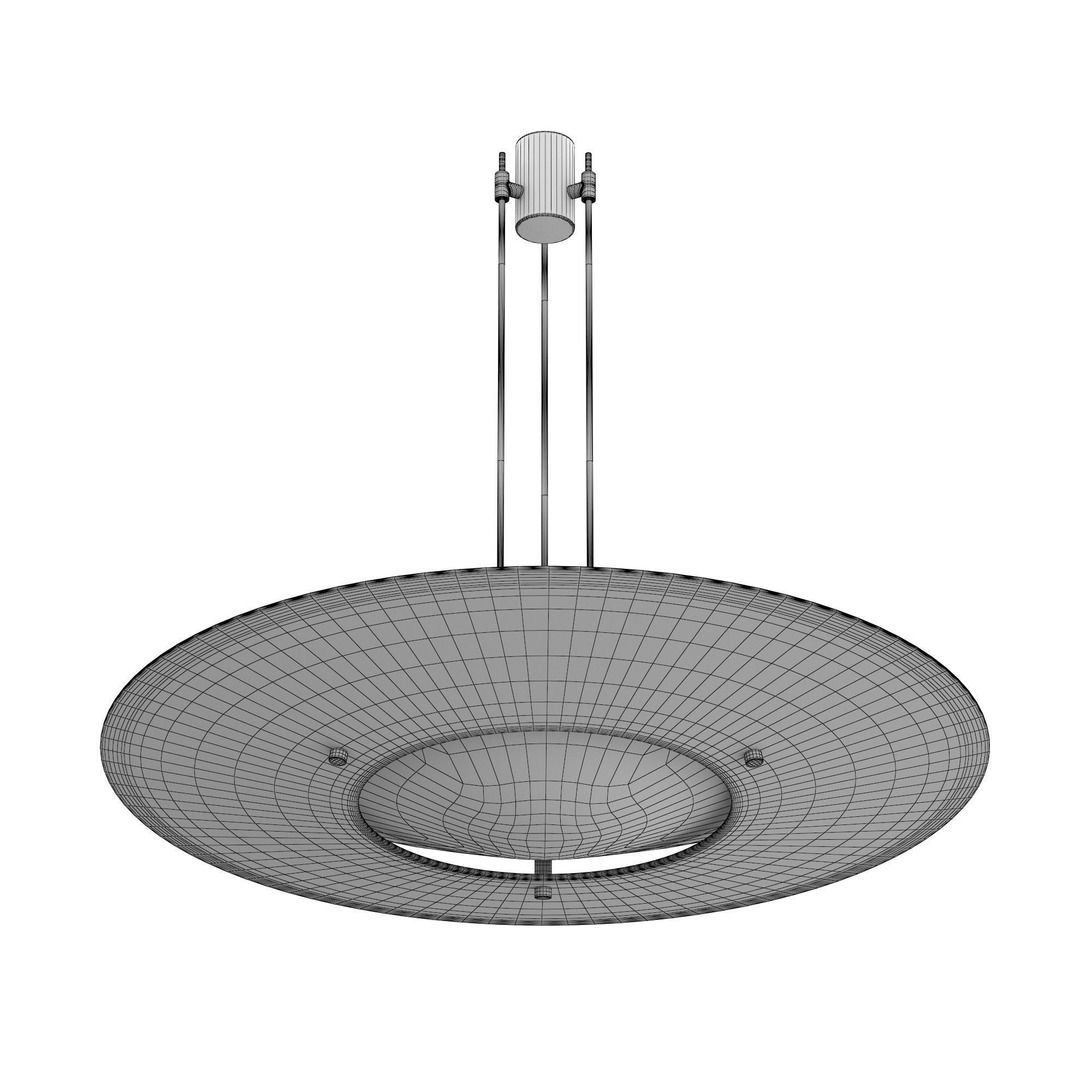 MAX INGRAND FOR FONTANA ARTE CHANDELIER 3D model_4