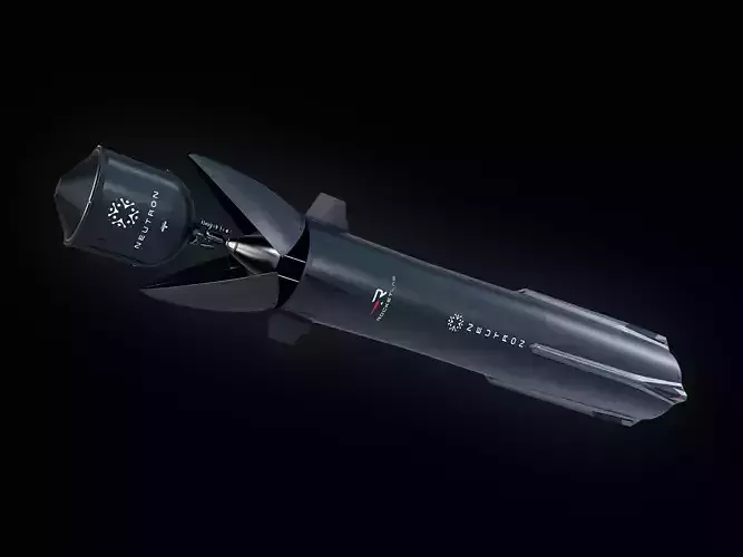 Rocket Lab Neutron rocket  3D model